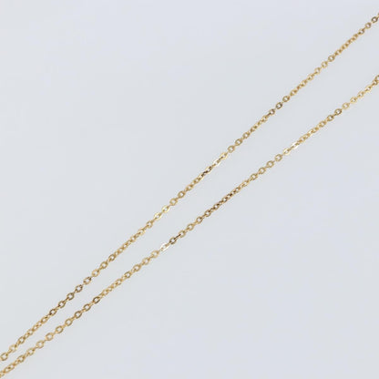 Christian Dior Round Logo Pendant Necklace Metal, GOLD, METAL, Necklace