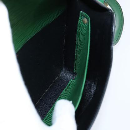 Louis Vuitton Cartouchiere Handbag Epi Leather, GREEN, LEATHER, Shoulder bag