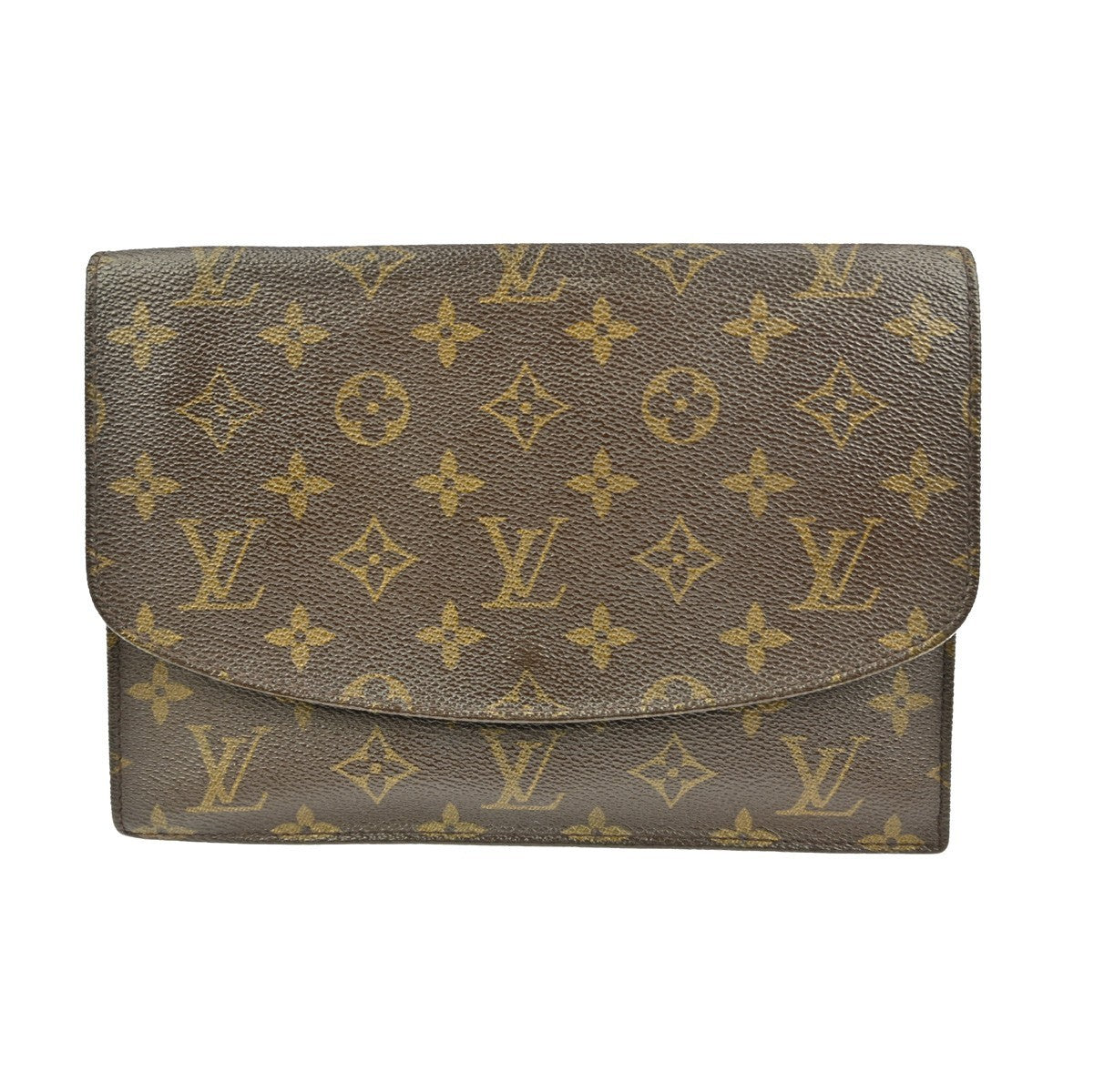 Louis Vuitton Pochette Rabat Monogram Canvas, BROWN, CANVAS, Clutche & pouche