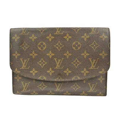 Louis Vuitton Pochette Rabat Monogram Canvas, BROWN, CANVAS, Clutche & pouche