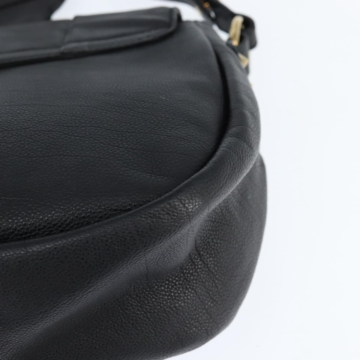 Chloe Elsie Crossbody Bag Leather, BLACK, LEATHER, Shoulder bag