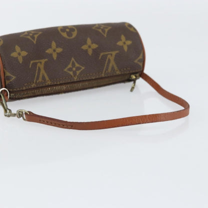 Louis Vuitton Papillon Pochette Monogram Canvas, BROWN, CANVAS, Clutche & pouche