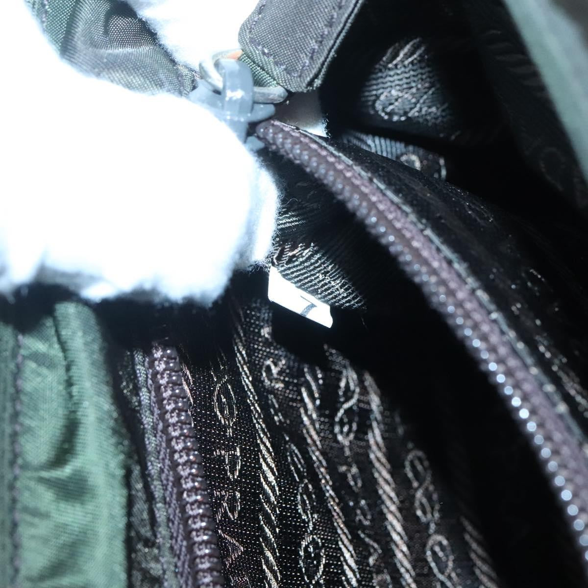 Prada Vintage Shoulder Bag Tessuto, KHAKI, NYLON, Shoulder bag