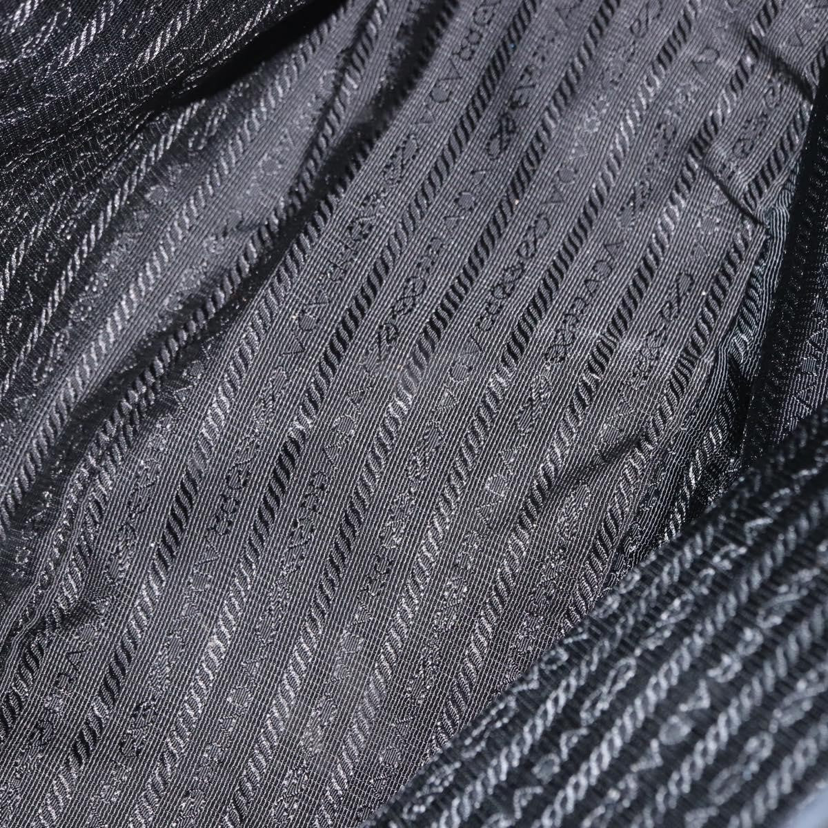 Prada Side Pocket Hobo Vitello Daino, BLACK, LEATHER, Shoulder bag