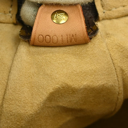 Louis Vuitton Looping Handbag Monogram Canvas, BROWN, CANVAS, Handbag