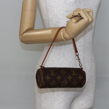 Louis Vuitton Papillon Pochette Monogram Canvas, BROWN, CANVAS, Handbag