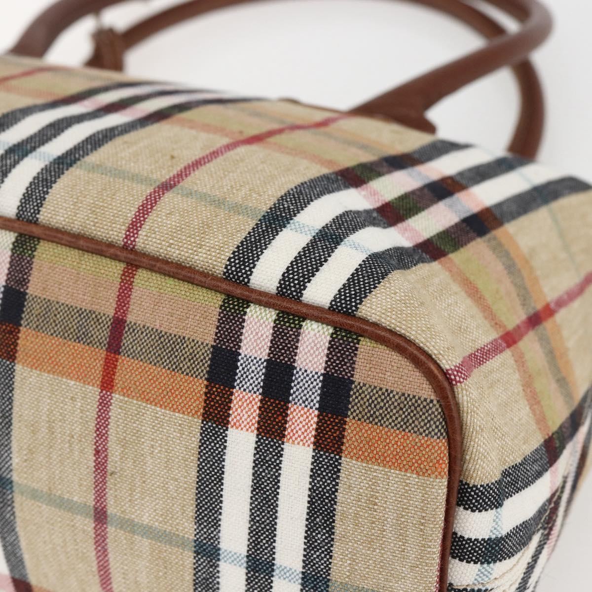 Burberry Nova Check Tote canvas check pattern, BEIGE, CANVAS, Tote bag