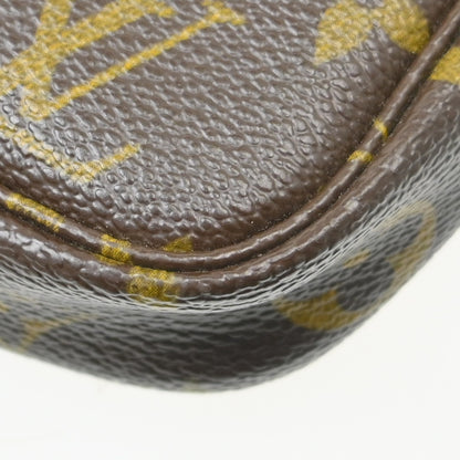 Louis Vuitton Pochette Accessoires NM Monogram Canvas, Brown, Canvas, Clutch