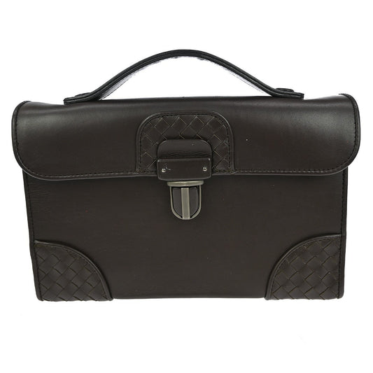Bottega Veneta Intrecciato Handbag Leather, BROWN, LEATHER, Handbag