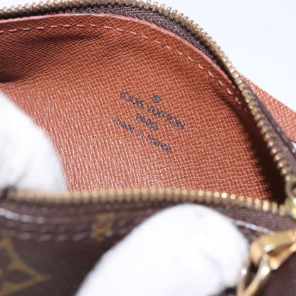 Louis Vuitton Papillon Pochette Monogram Canvas, BROWN, CANVAS, Handbag