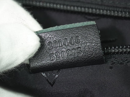 Gucci Crossbody Bag Guccissima Leather, BLACK, LEATHER, Shoulder bag