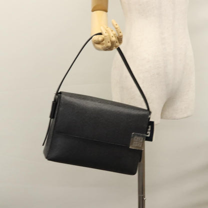 Givenchy Vintage 4G shoulder bag Canvas, BLACK, PVC, Shoulder bag