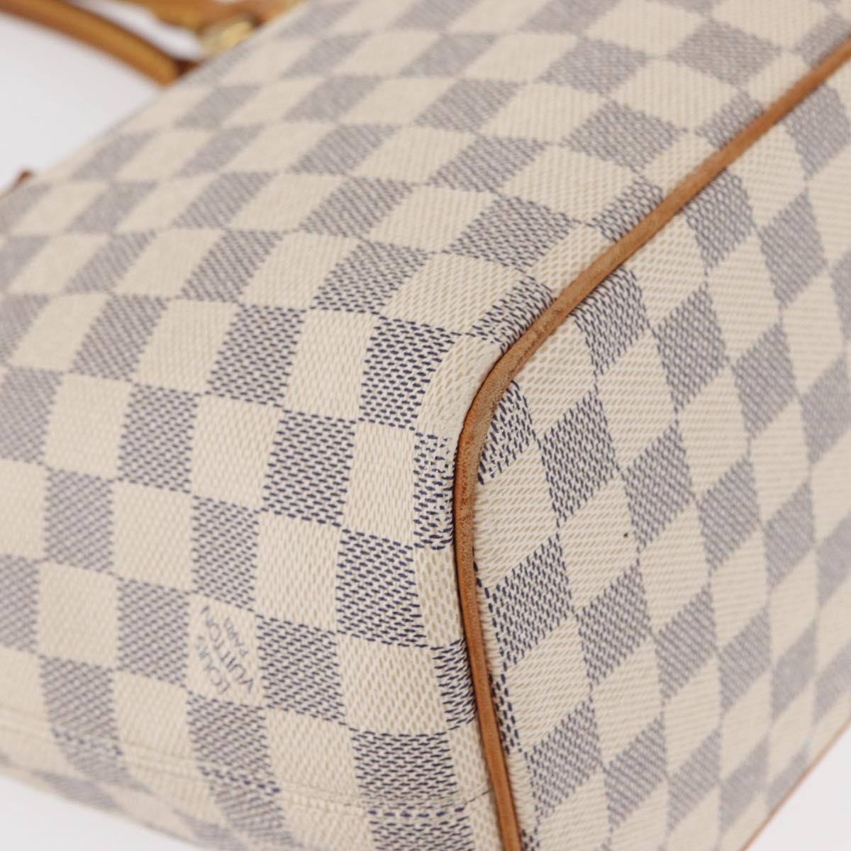 Louis Vuitton Saleya Handbag Damier, WHITE, CANVAS, Tote bag