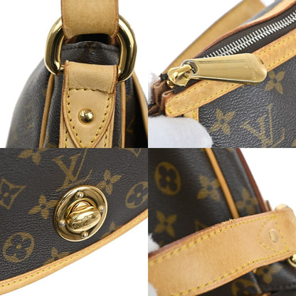 Louis Vuitton Tulum Handbag Monogram Canvas, BROWN, CANVAS, Shoulder bag