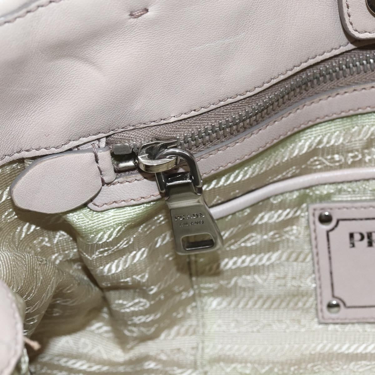 Prada Gaufre Convertible Tote Nappa Leather, BEIGE, LEATHER, Handbag