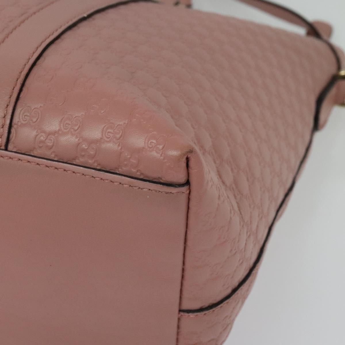 Gucci Margaux Tote (Outlet) Microguccissima Leather, PINK, LEATHER, Tote bag
