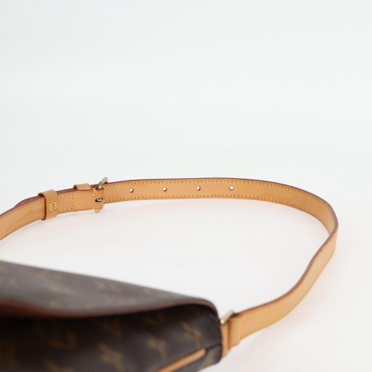 Louis Vuitton Musette Salsa Handbag Monogram Canvas, BROWN, CANVAS, Handbag