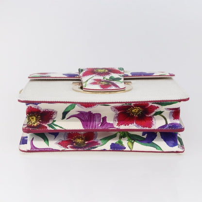 Salvatore Ferragamo Vintage Gancini Chain Shoulder Bag Canvas, MULTICOLOUR, CANVAS, Shoulder bag