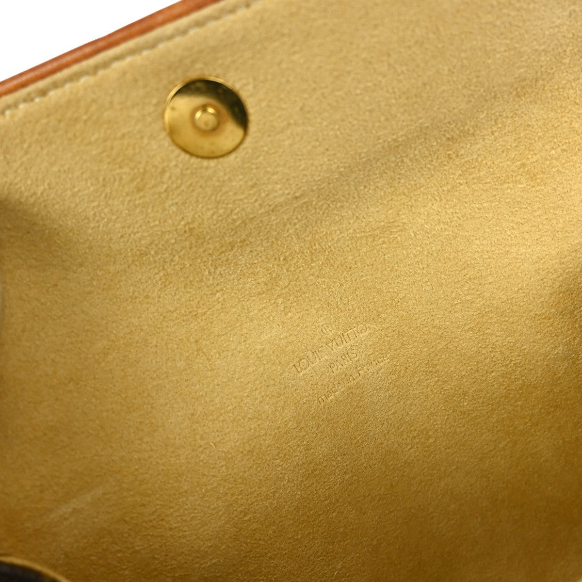 Louis Vuitton Florentine Pochette Monogram Canvas, BROWN, CANVAS, Clutche & pouche