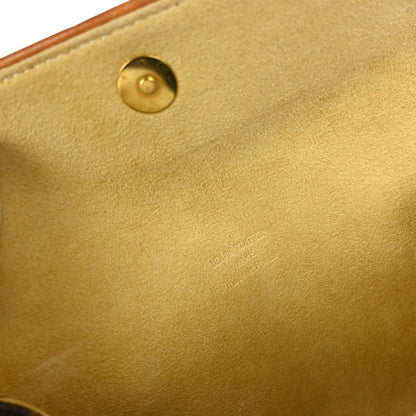 Louis Vuitton Florentine Pochette Monogram Canvas, BROWN, CANVAS, Clutche & pouche