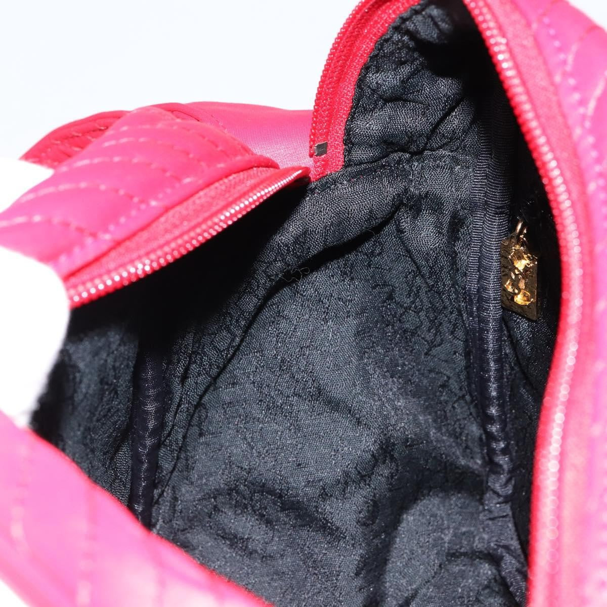 Saint Laurent Vintage Shoulder Bag Nylon, RED, NYLON, Shoulder bag