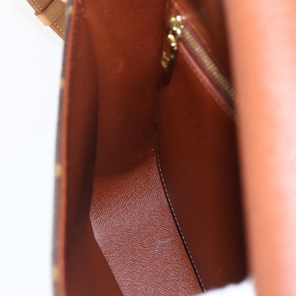 Louis Vuitton Saint Cloud Handbag Monogram Canvas, BROWN, CANVAS, Shoulder bag