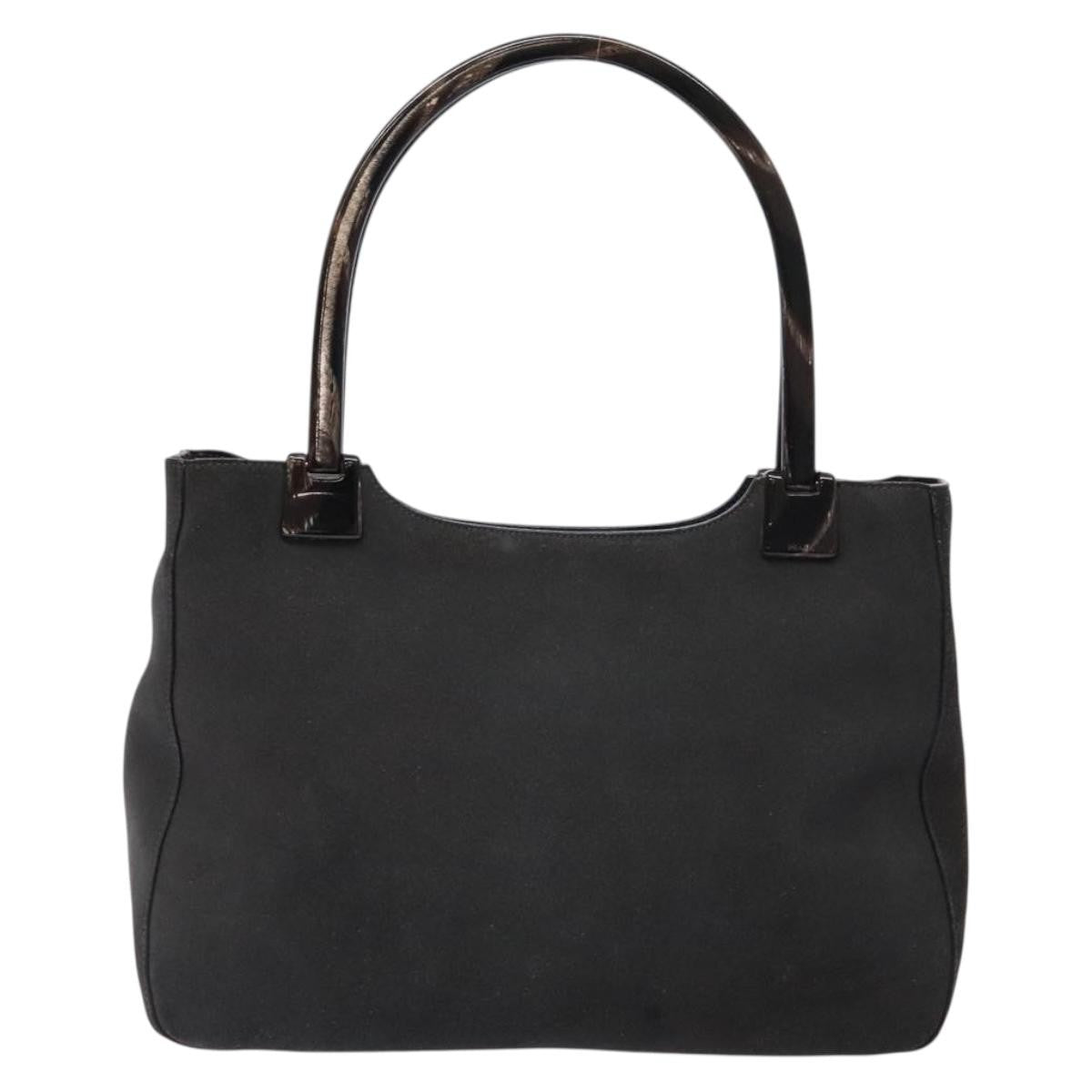 Prada Vintage Tote Suede, GRAY, SUEDE, Tote bag