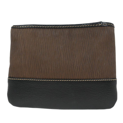 Loewe Velazquez Clutch Bag Leather, Brown, Leather, Clutch