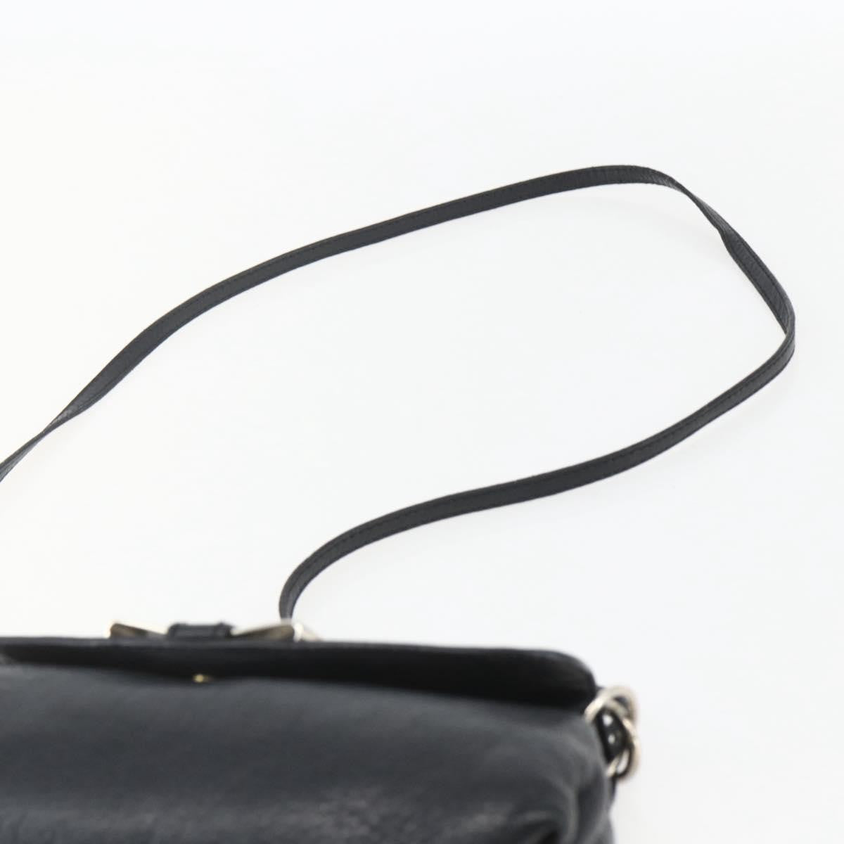 Chloe Lily Shoulder bag Leather, BLACK, LEATHER, Shoulder bag