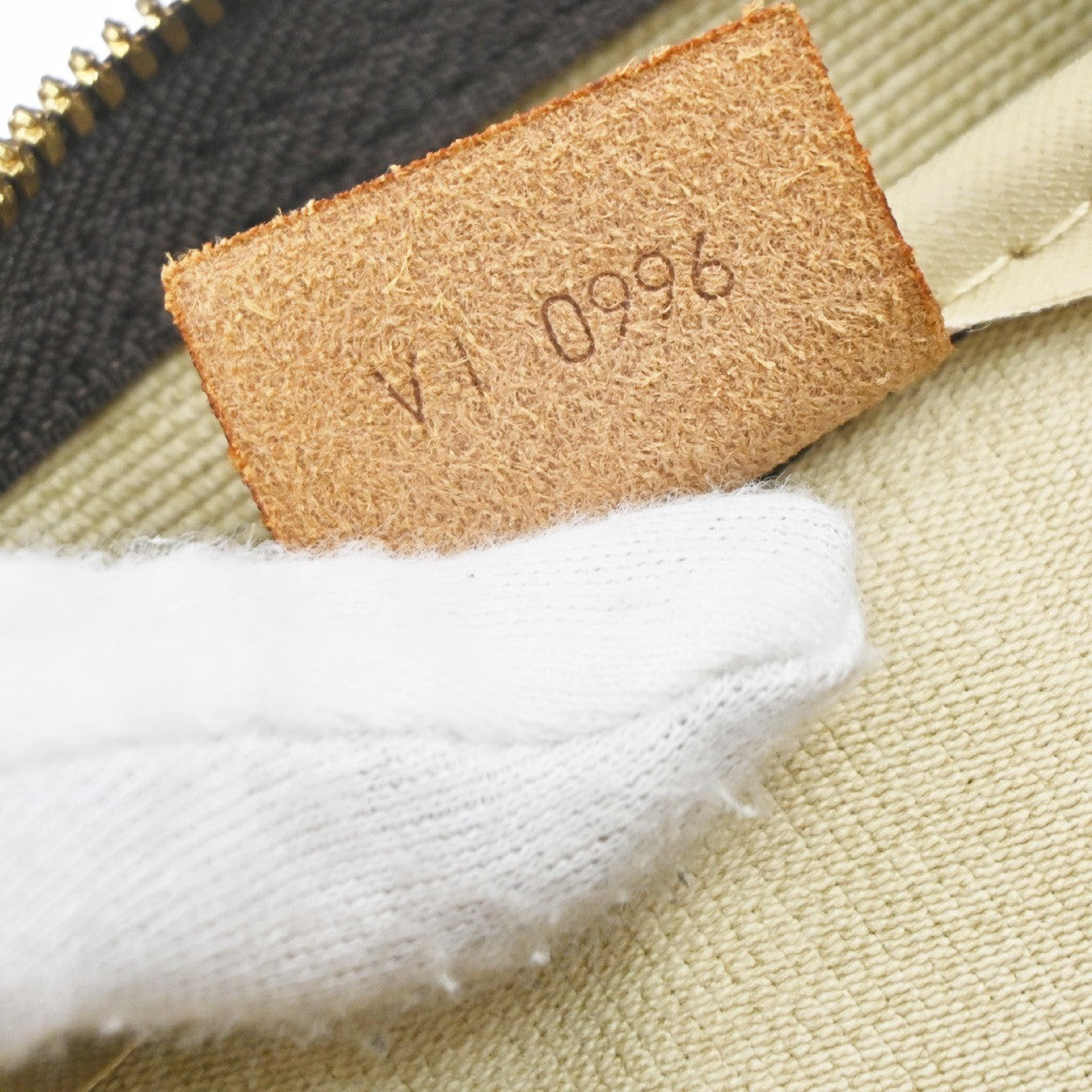 Louis Vuitton Deauville Handbag Monogram Canvas, BROWN, LEATHER, Handbag