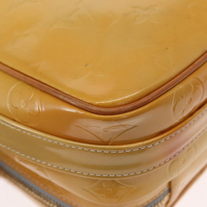 Louis Vuitton Wooster Handbag Monogram Vernis, YELLOW, PATENT_LEATHER, Shoulder bag