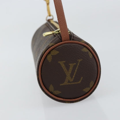 Louis Vuitton Papillon Pochette Monogram Canvas, BROWN, CANVAS, Clutche & pouche