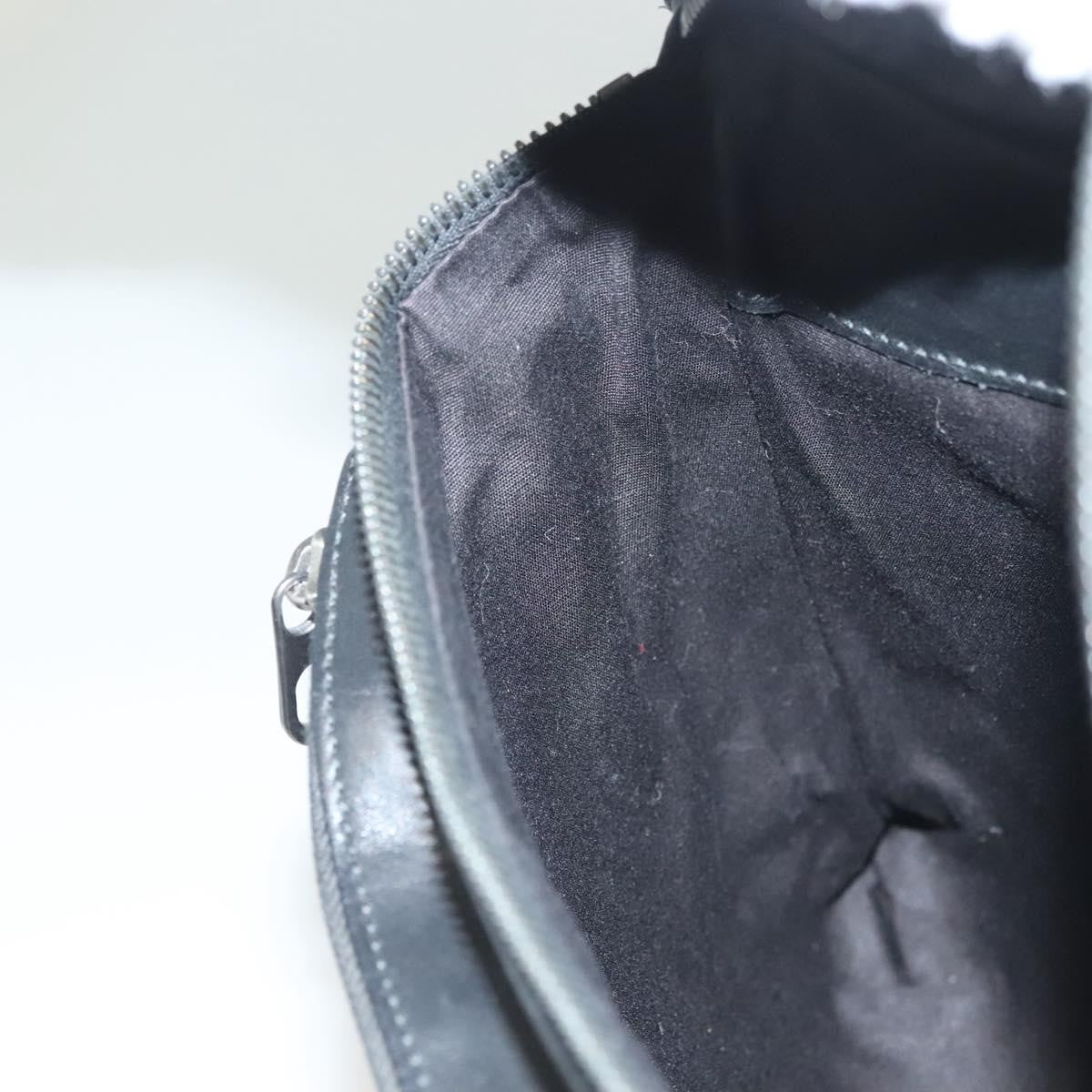 Bottega Veneta Utility Waist Bag Leather with Intrecciato, BLACK, LEATHER, Travel bag