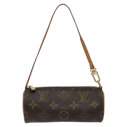 Louis Vuitton Papillon Pochette Monogram Canvas, BROWN, CANVAS, Handbag