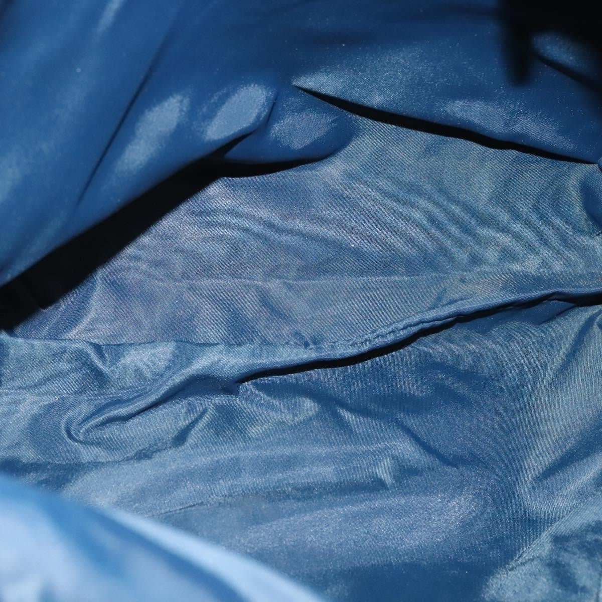 Christian Dior Vintage Zip Shoulder Bag Diorissimo Canvas, NAVY, CANVAS, Shoulder bag