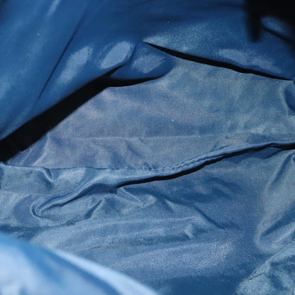 Christian Dior Vintage Zip Shoulder Bag Diorissimo Canvas, NAVY, CANVAS, Shoulder bag