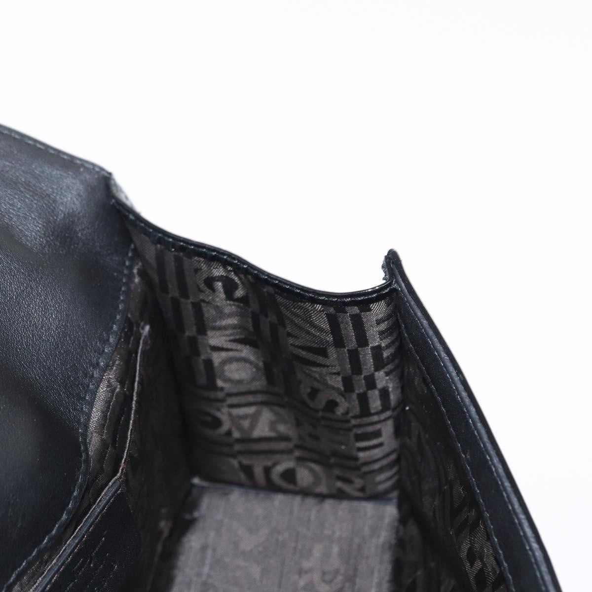 Salvatore Ferragamo Gancini Chain Shoulder bag Patent leather, BLACK, PATENT_LEATHER, Shoulder bag