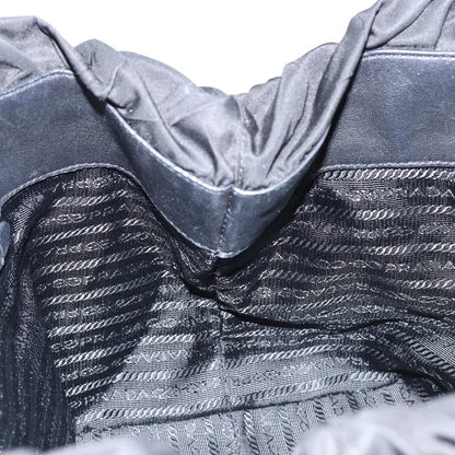 Prada Vintage Handbag Tessuto, BLACK, NYLON, Handbag