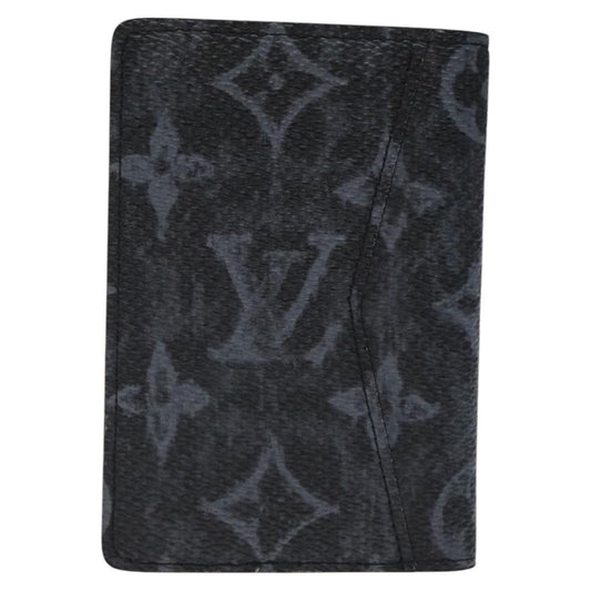 Louis Vuitton Pocket Organizer Limited Edition Monogram Canvas, BLACK, CANVAS, Clutche & pouche