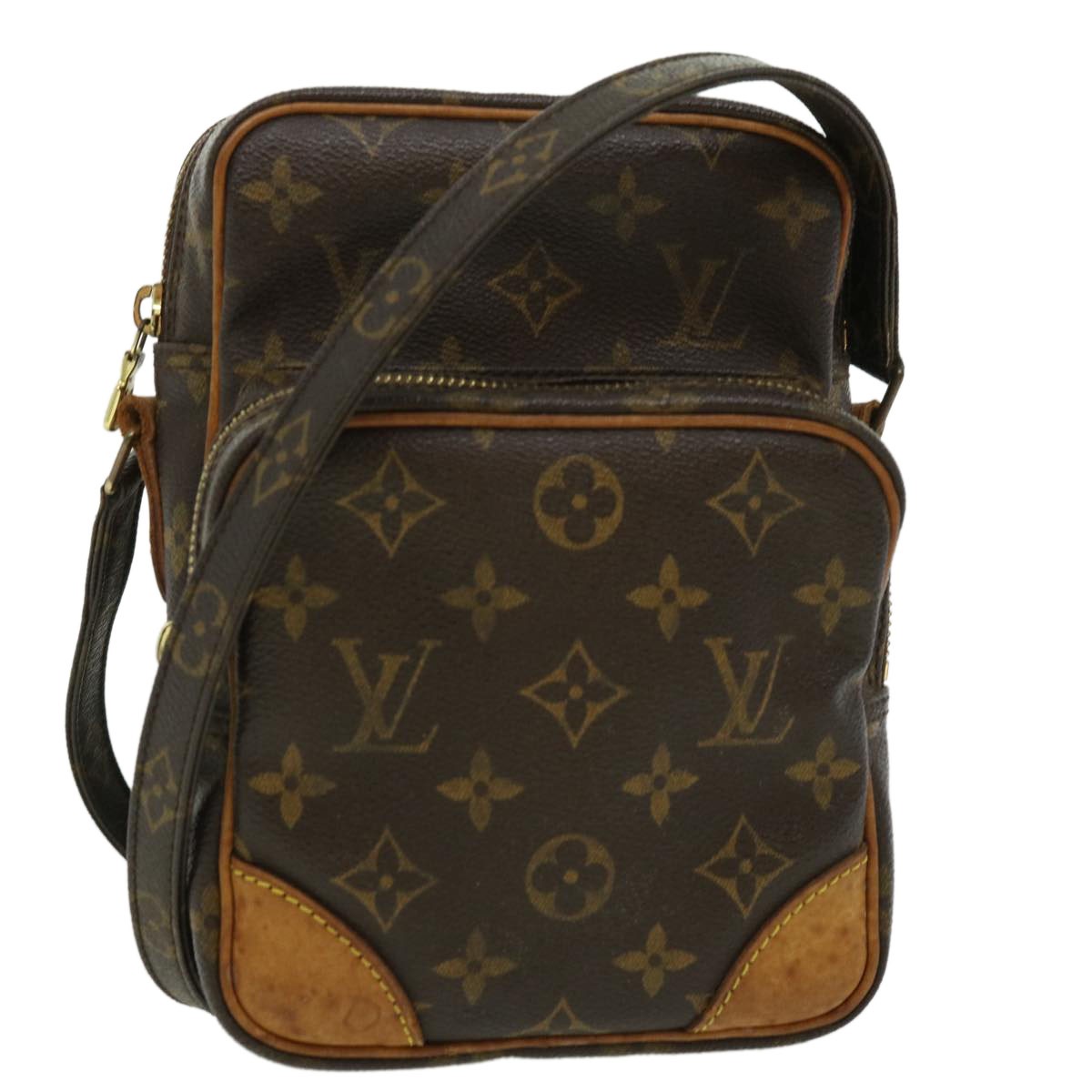 Louis Vuitton Amazone Bag Monogram Canvas, BROWN, CANVAS, Crossbody bag