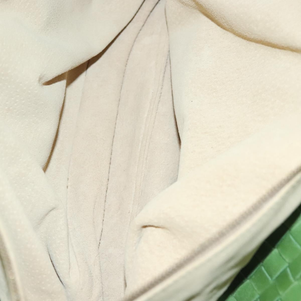 Bottega Veneta Intrecciato Leather, GREEN, LEATHER, Handbag