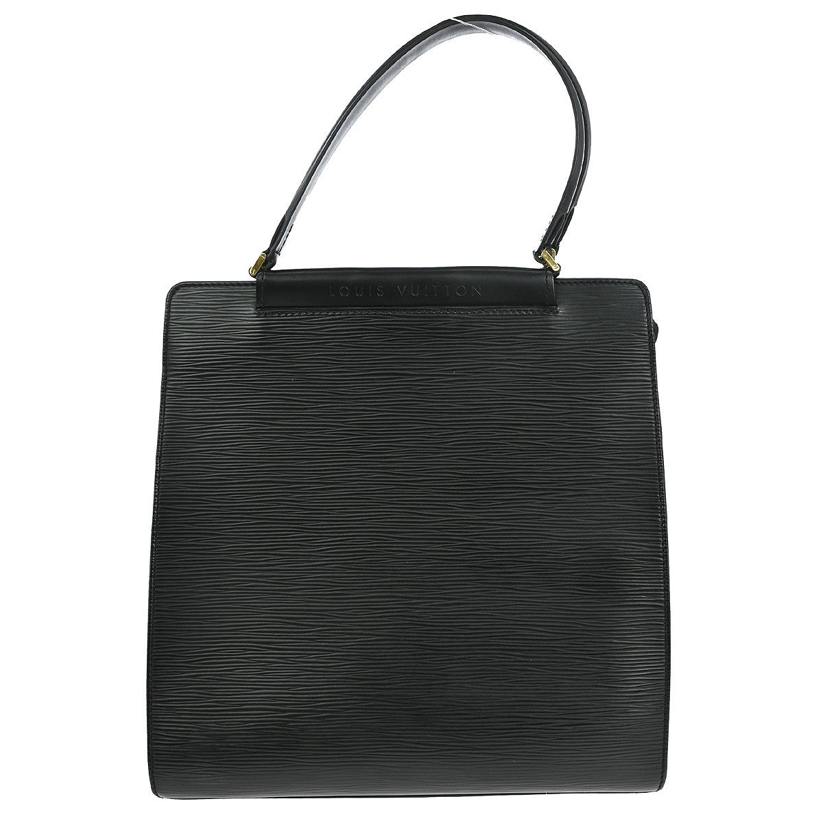 Louis Vuitton Figari Handbag Epi Leather, BLACK, LEATHER, Handbag