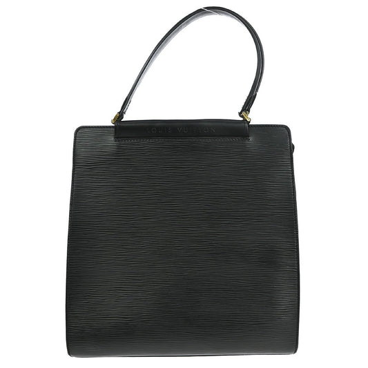 Louis Vuitton Figari Handbag Epi Leather, BLACK, LEATHER, Handbag