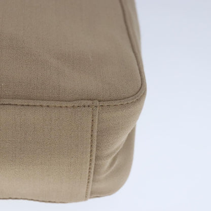 Prada Vintage Shoulder Bag Canvas, BEIGE, CANVAS, Shoulder bag