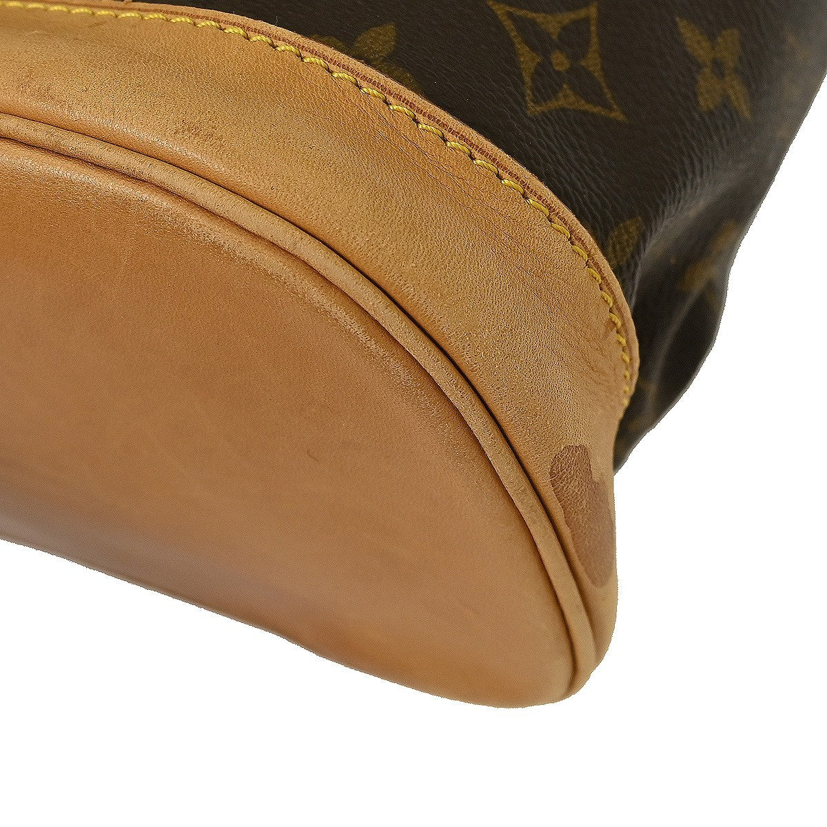 Louis Vuitton Vintage Montsouris Backpack Monogram Canvas, BROWN, CANVAS, Backpack