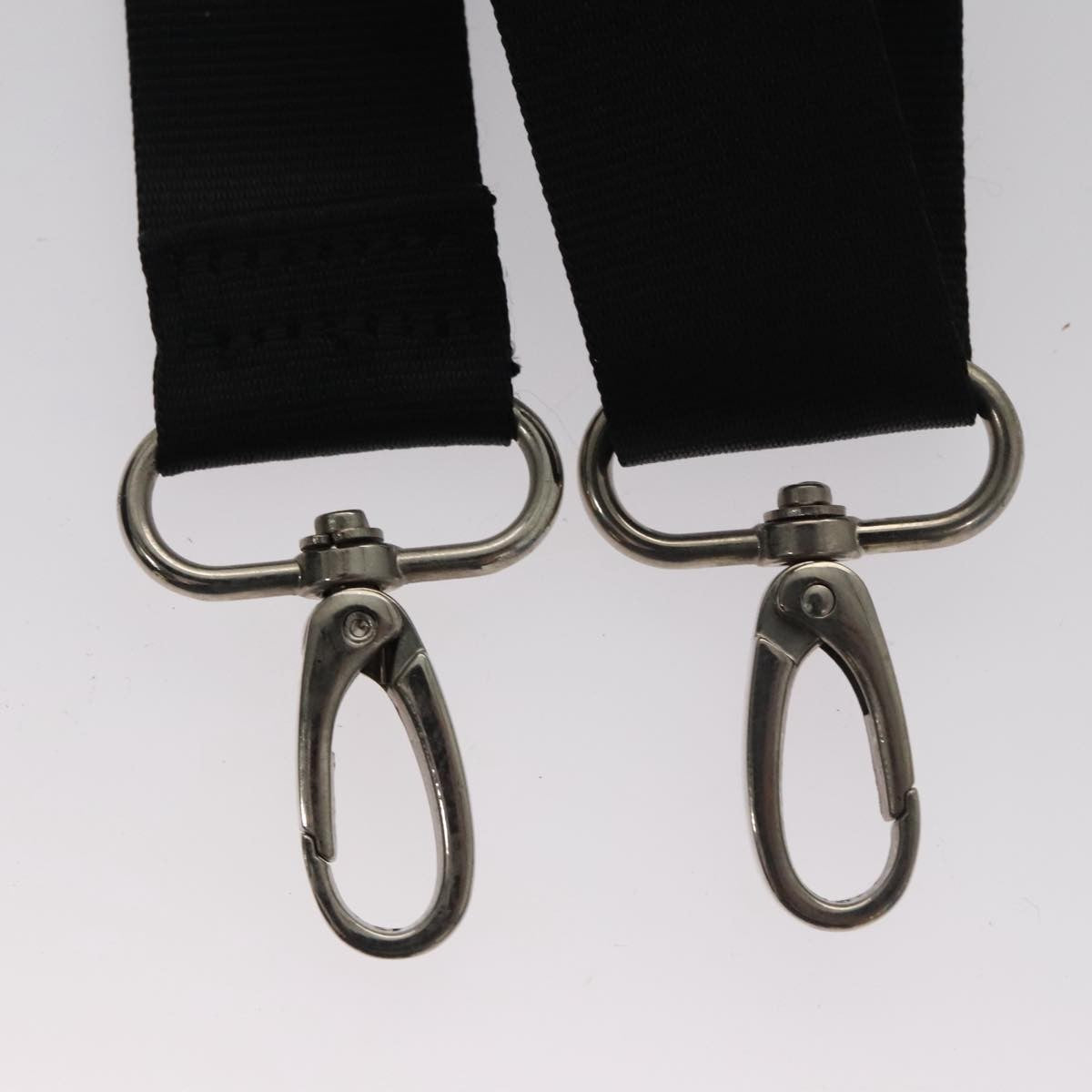 Gucci Vintage Bamboo Handle Tote Nylon, BLACK, NYLON, Tote bag