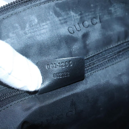 Gucci Vintage Shoulder Bag Leather, BLACK, LEATHER, Shoulder bag