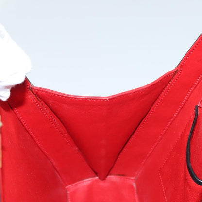 Celine Shoulder Bag Leather, BLACK, LEATHER, Shoulder bag