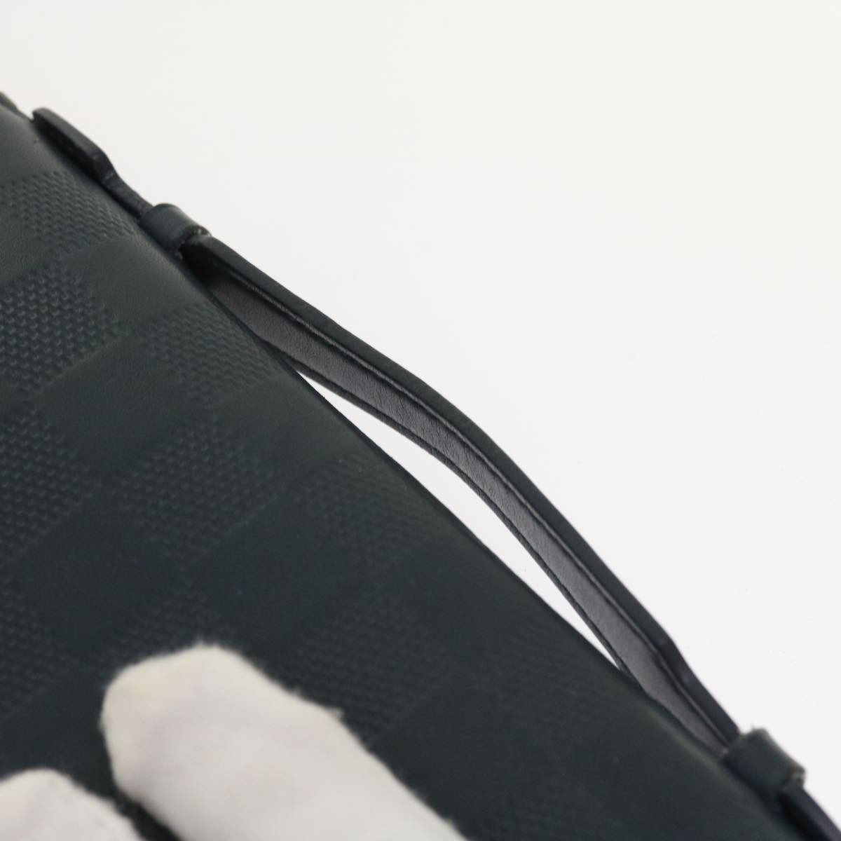 Louis Vuitton Organiser Atholl Leather, BLACK, LEATHER, Clutche & pouche