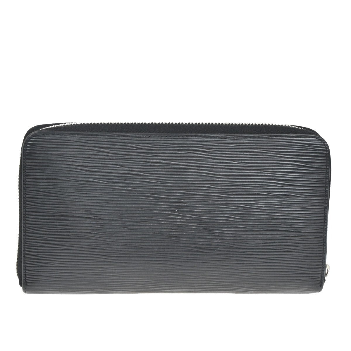 Louis Vuitton Zippy Organizer Epi Leather, BLACK, LEATHER, Wallets